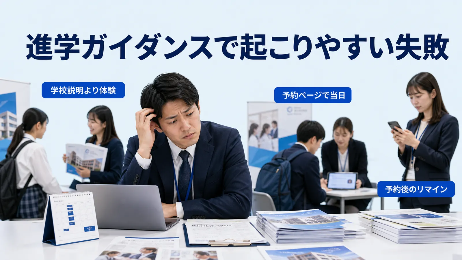 進学ガイダンスで起こりやすい失敗