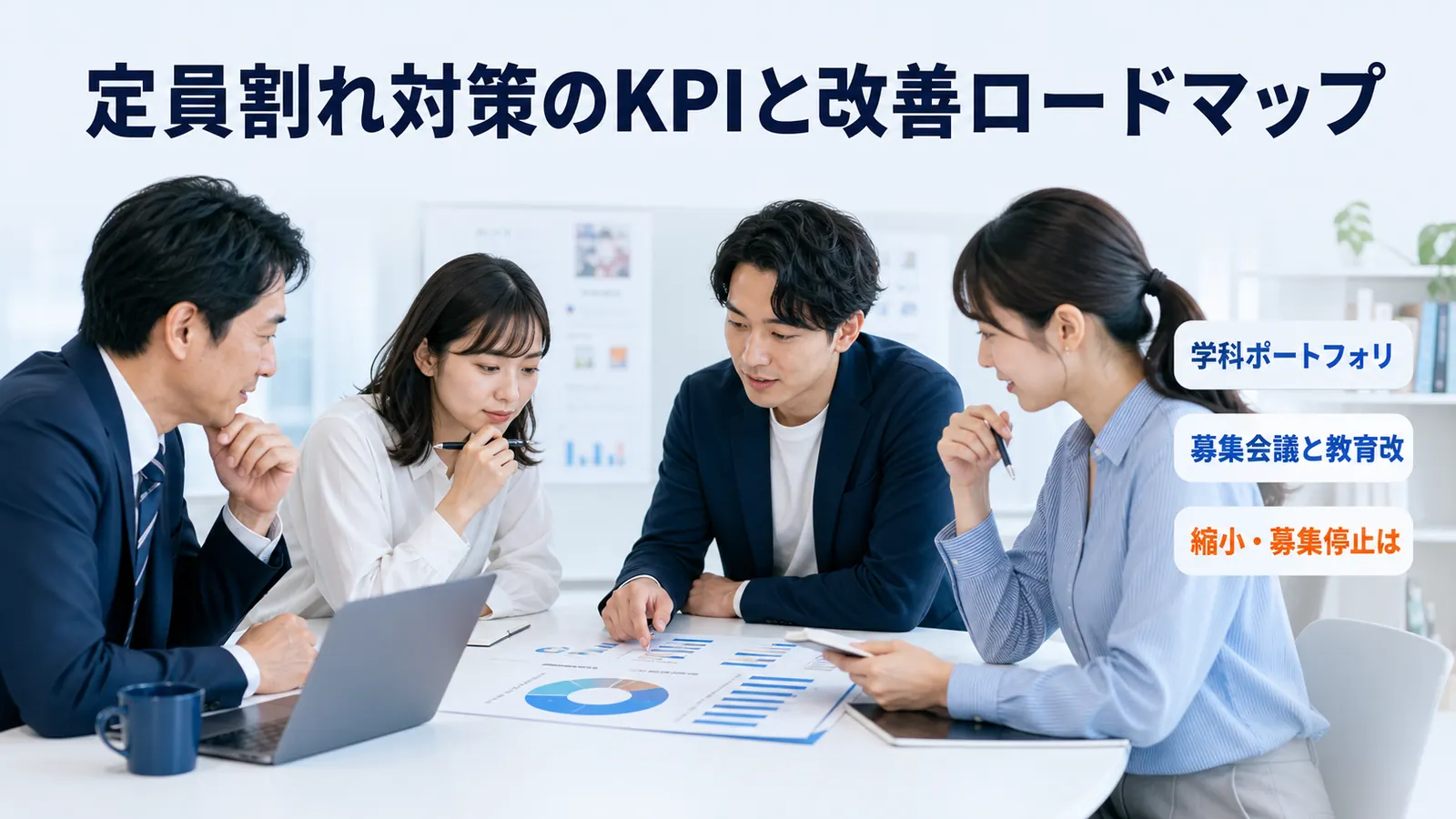 定員割れ対策のKPIと改善ロードマップ
