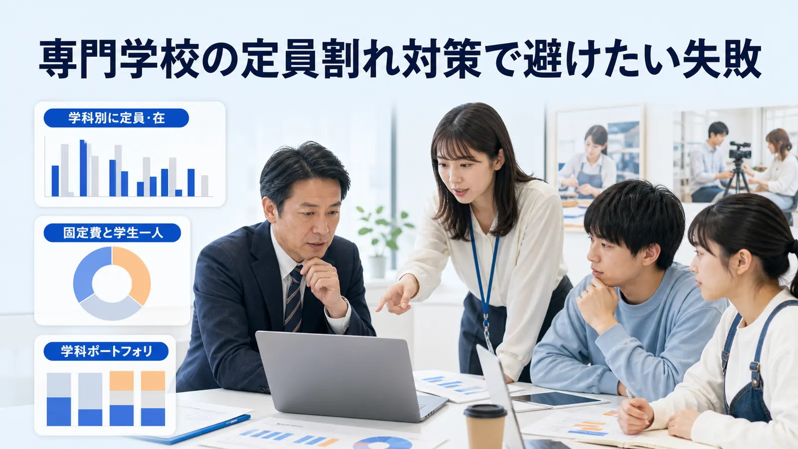 専門学校の定員割れ対策で避けたい失敗