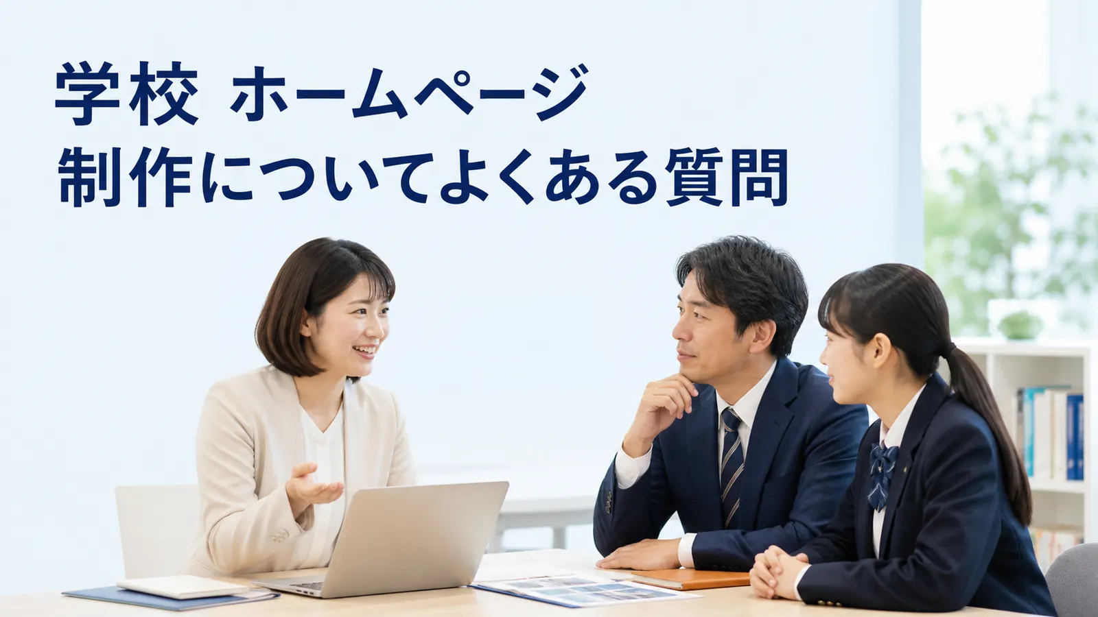学校 ホームページ 制作についてよくある質問