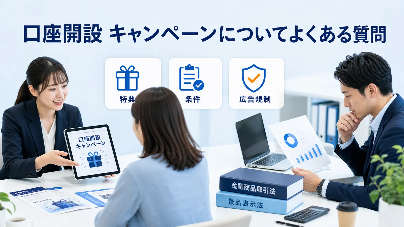 口座開設 キャンペーンについてよくある質問