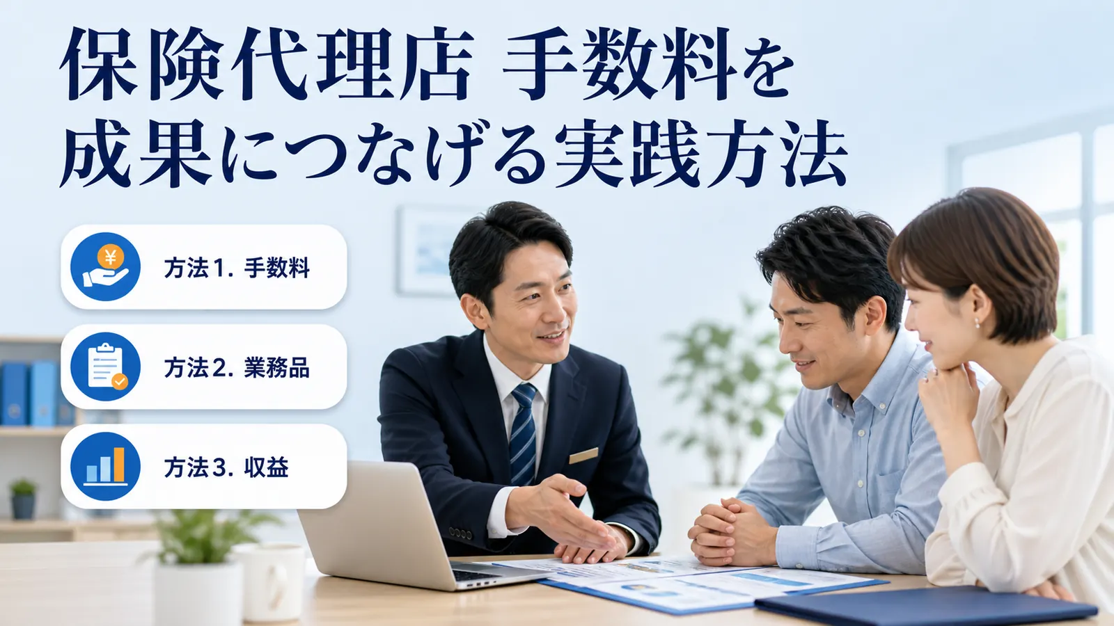 保険代理店 手数料を成果につなげる実践方法