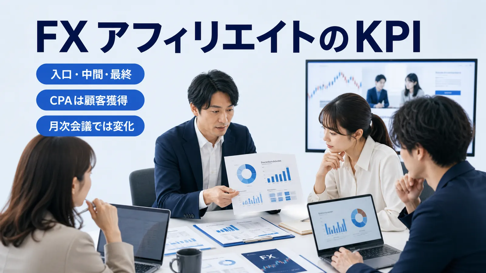 FX アフィリエイトのKPI