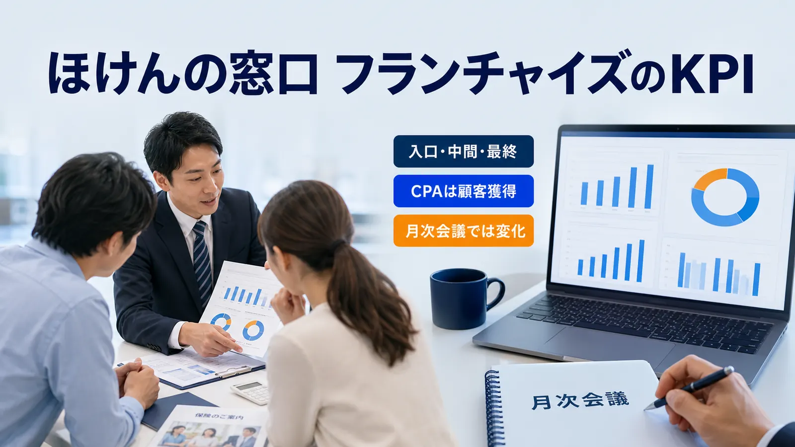 ほけんの窓口 フランチャイズのKPI