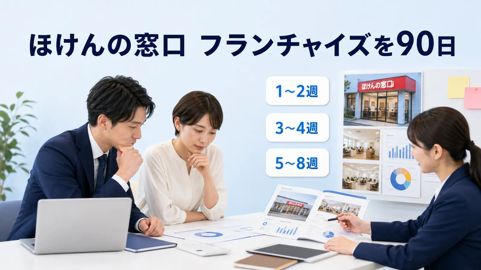 ほけんの窓口 フランチャイズを90日