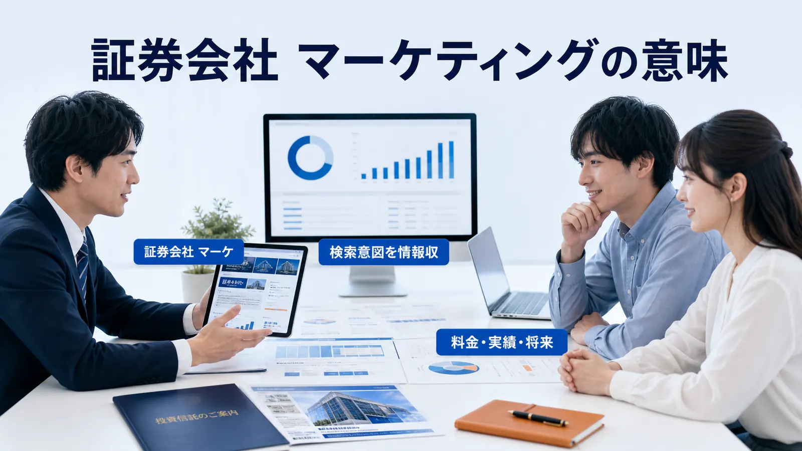 証券会社 マーケティングの意味