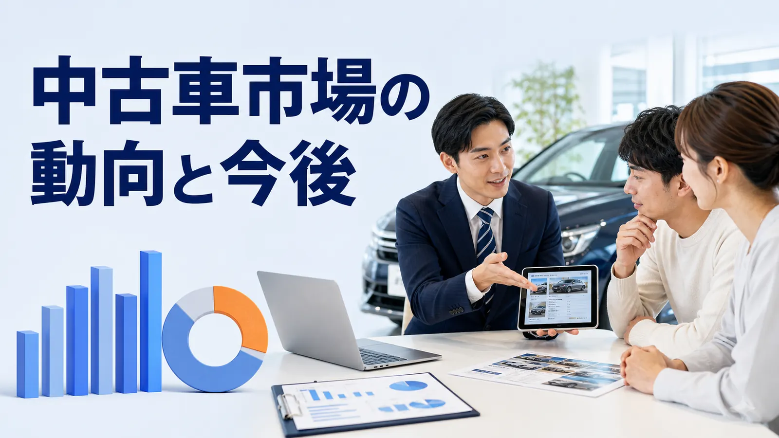 中古車市場の動向と今後｜販売店が押さえる需要・在庫・集客戦略