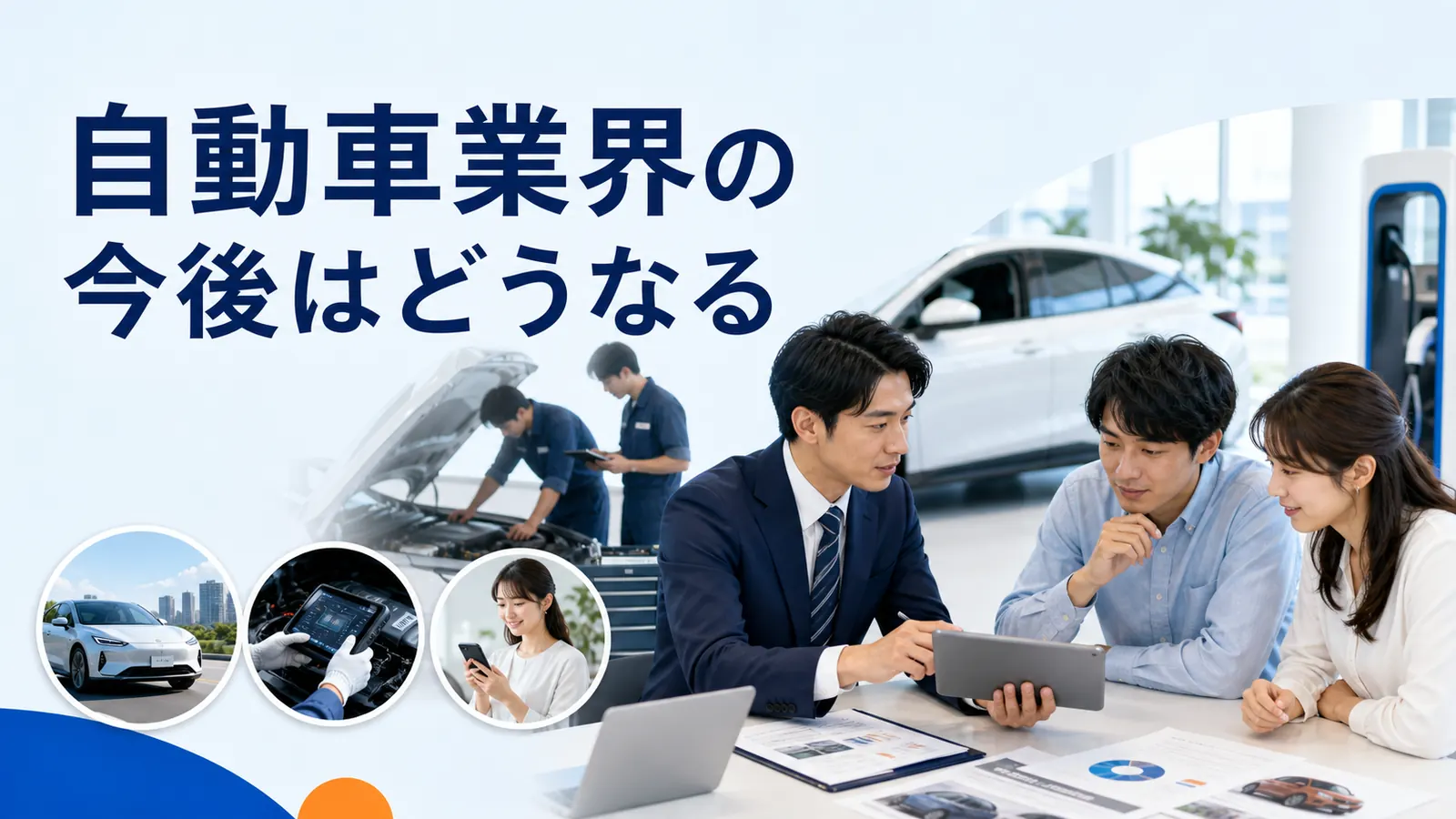 自動車業界の今後はどうなる？販売・整備・EV・顧客接点の変化を解説