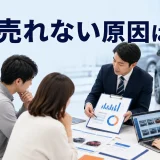 車が売れない原因はを内容別のオリジナル構図で整理した図解
