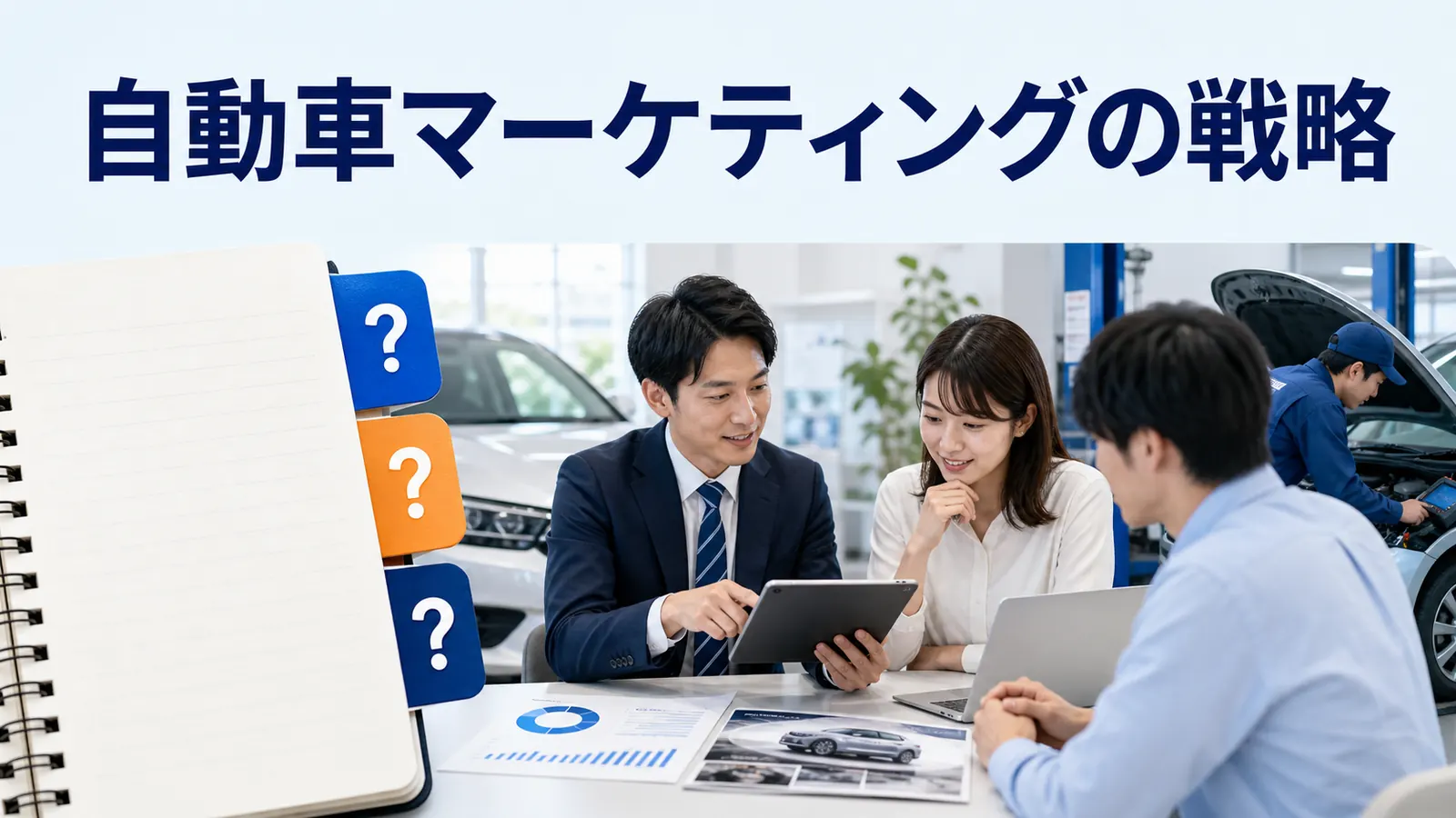 自動車マーケティングの戦略｜販売・整備・CRMをつなぐ実践方法