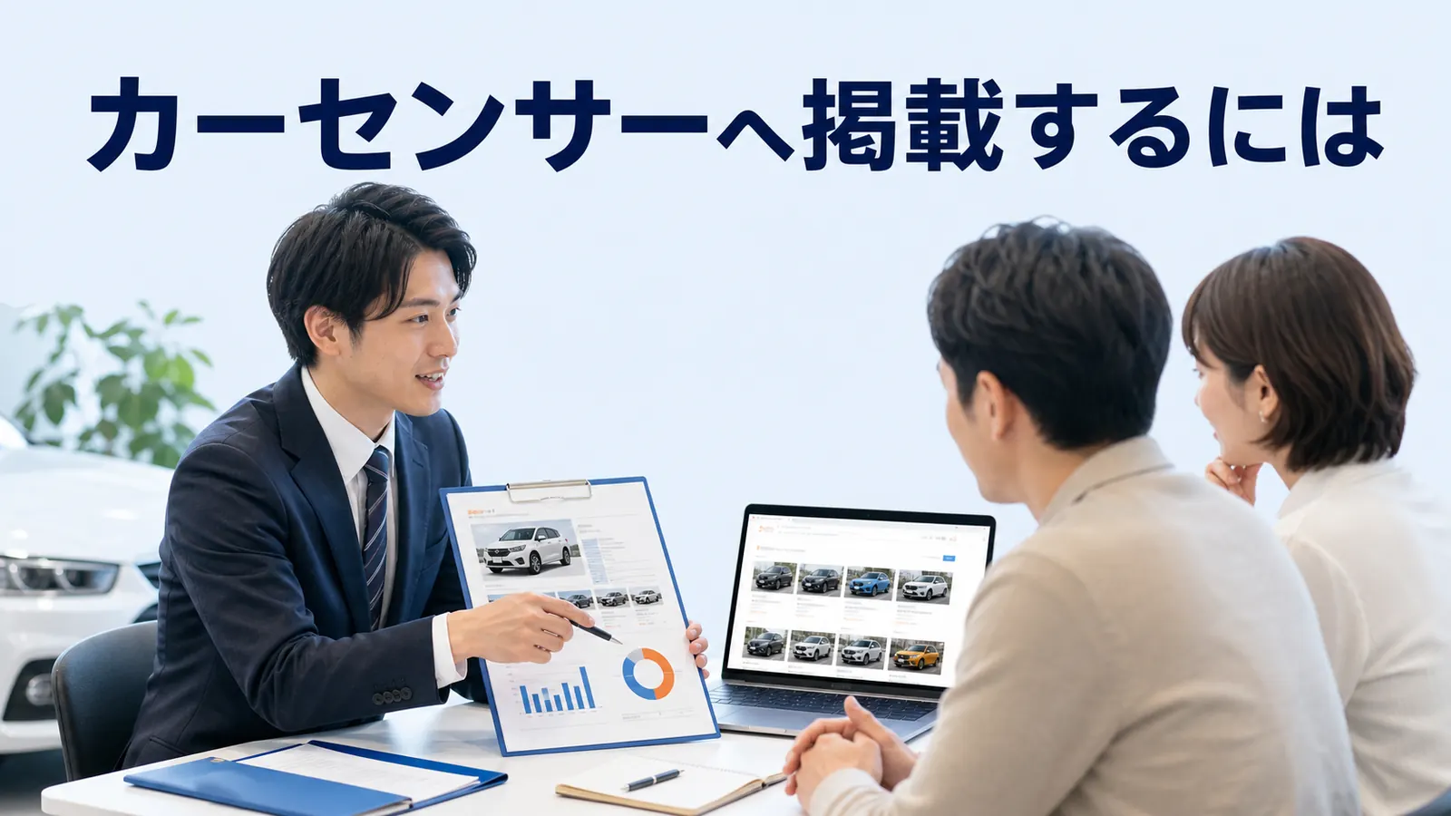 カーセンサーへ掲載するには？掲載料金・確認項目・反響KPIを解説