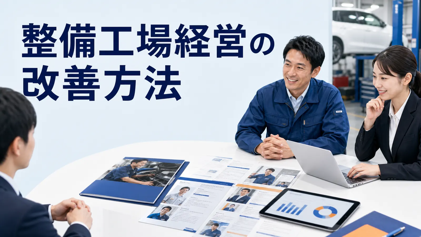 整備工場経営の改善方法｜売上・人材・設備・再入庫を安定させる