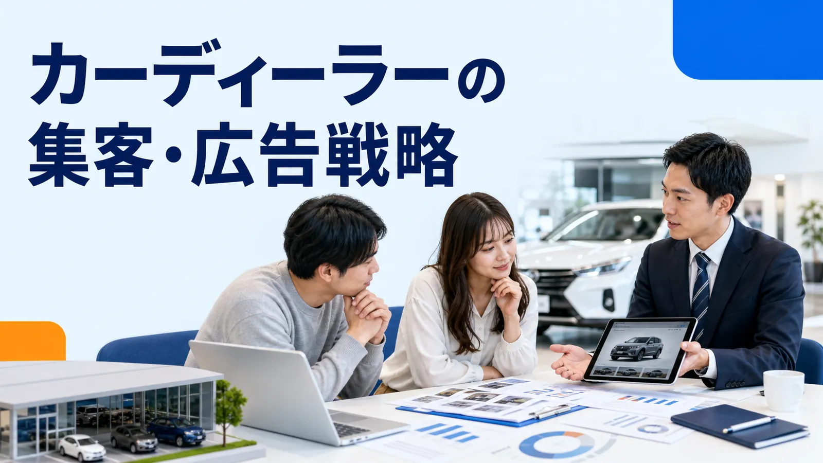 カーディーラーの集客・広告戦略｜試乗・商談・点検入庫を増やす