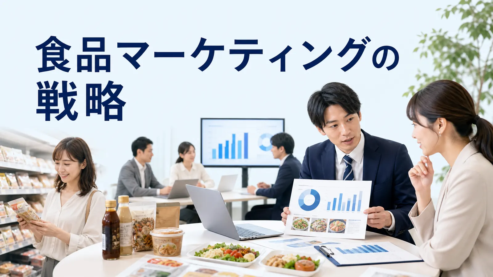 食品マーケティングの戦略｜顧客理解・販路・広告・CRM
