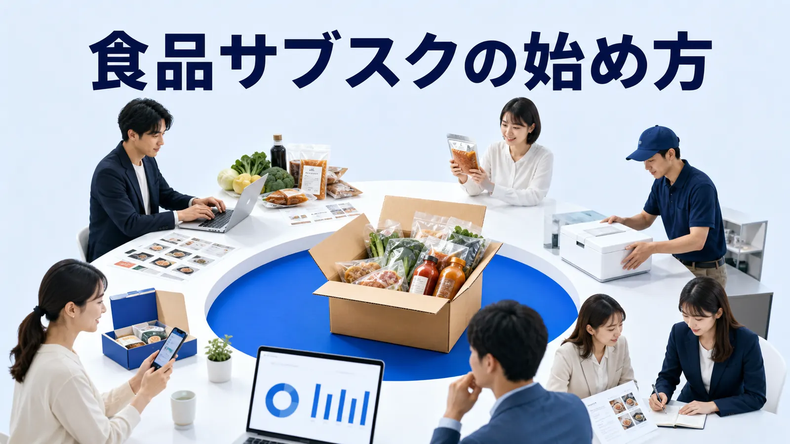 食品サブスクの始め方｜商品設計・継続率・物流・集客