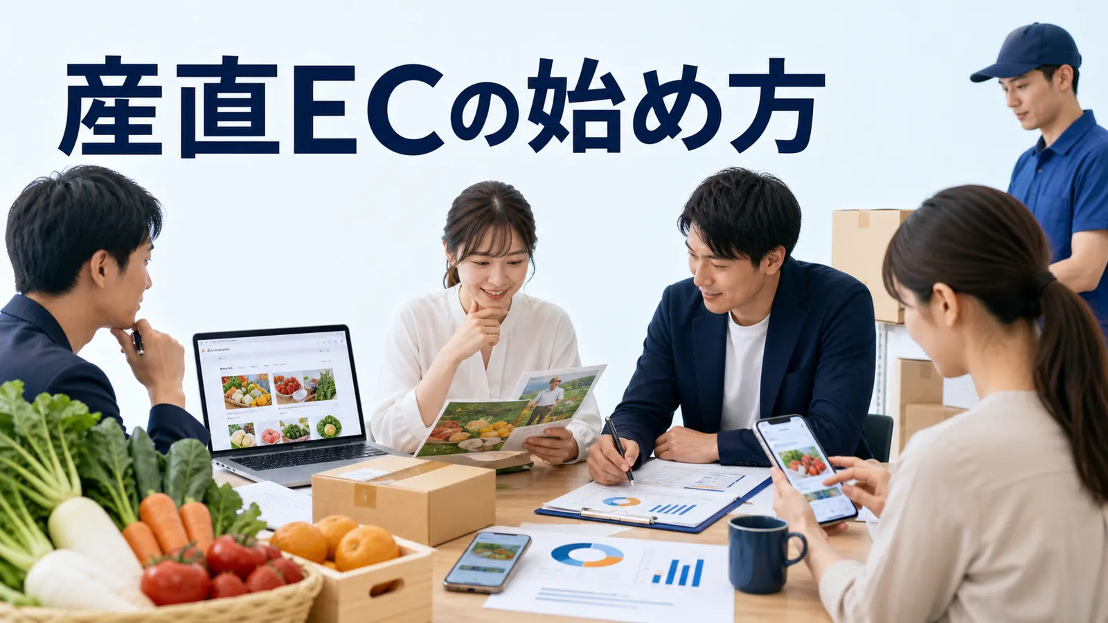 産直ECの始め方｜モール出品・自社販売・物流・集客を比較