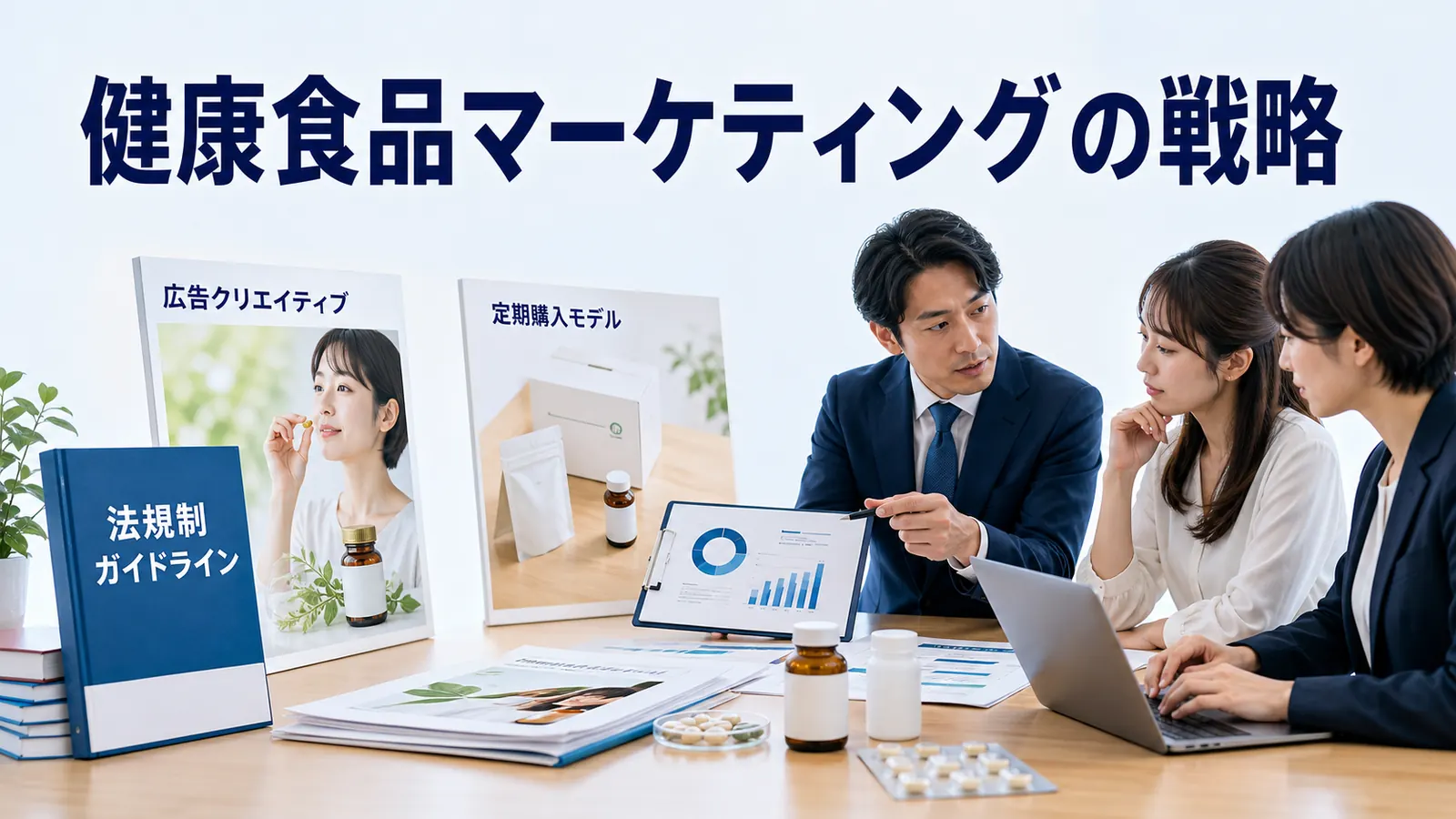 健康食品マーケティングの戦略｜規制対応・広告・定期購入