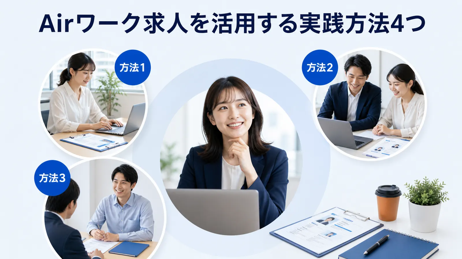 Airワーク求人を活用する実践方法4つ