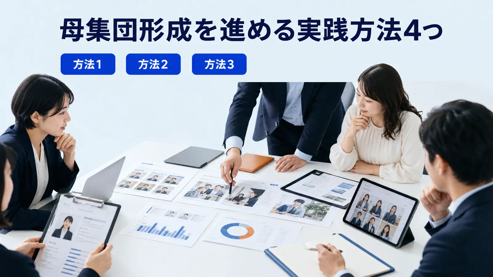 母集団形成を進める実践方法4つ