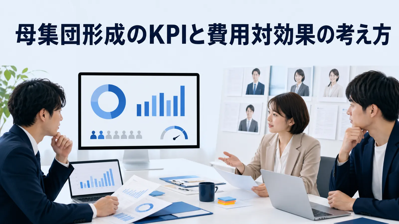母集団形成のKPIと費用対効果の考え方