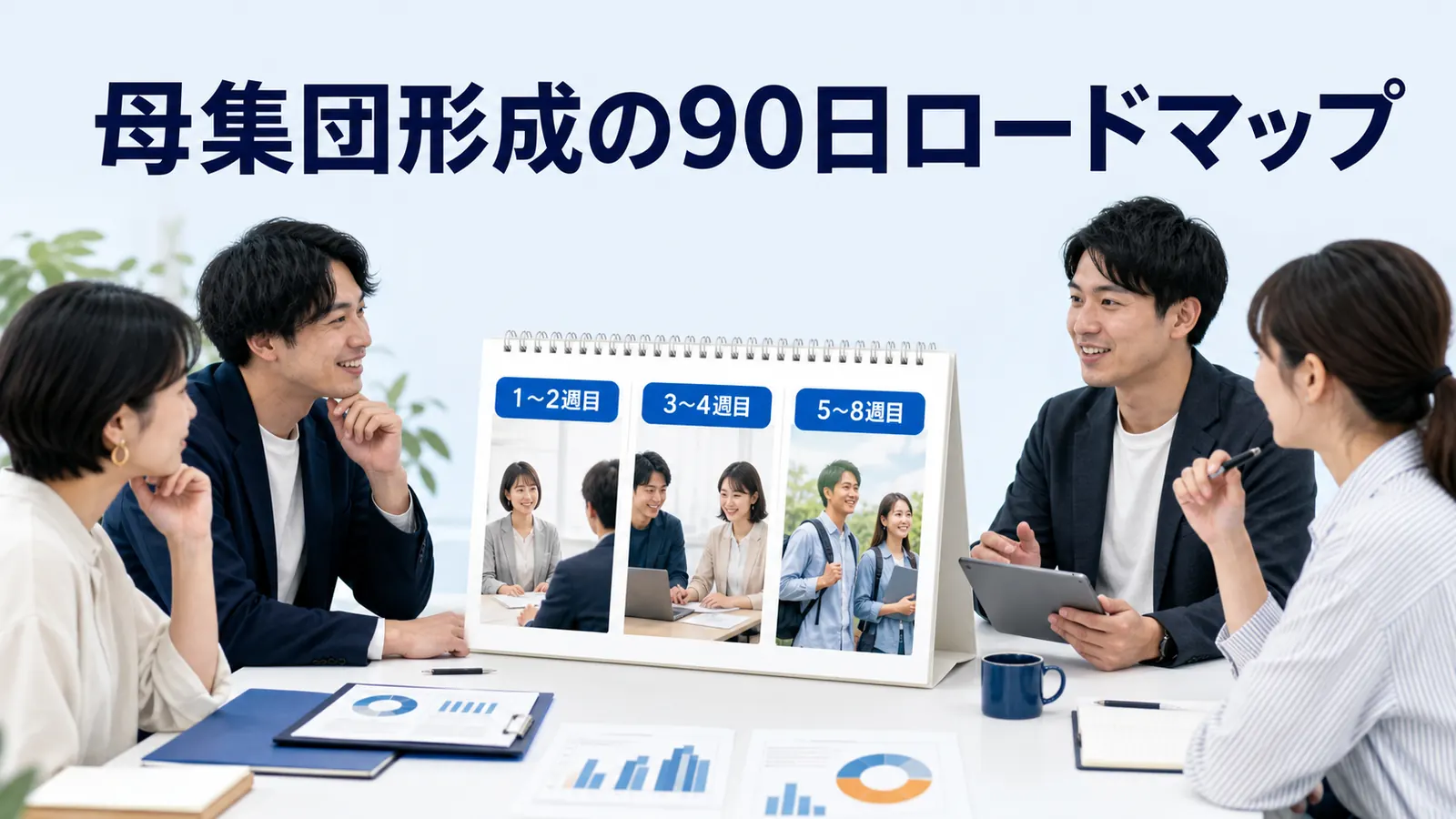 母集団形成の90日ロードマップ