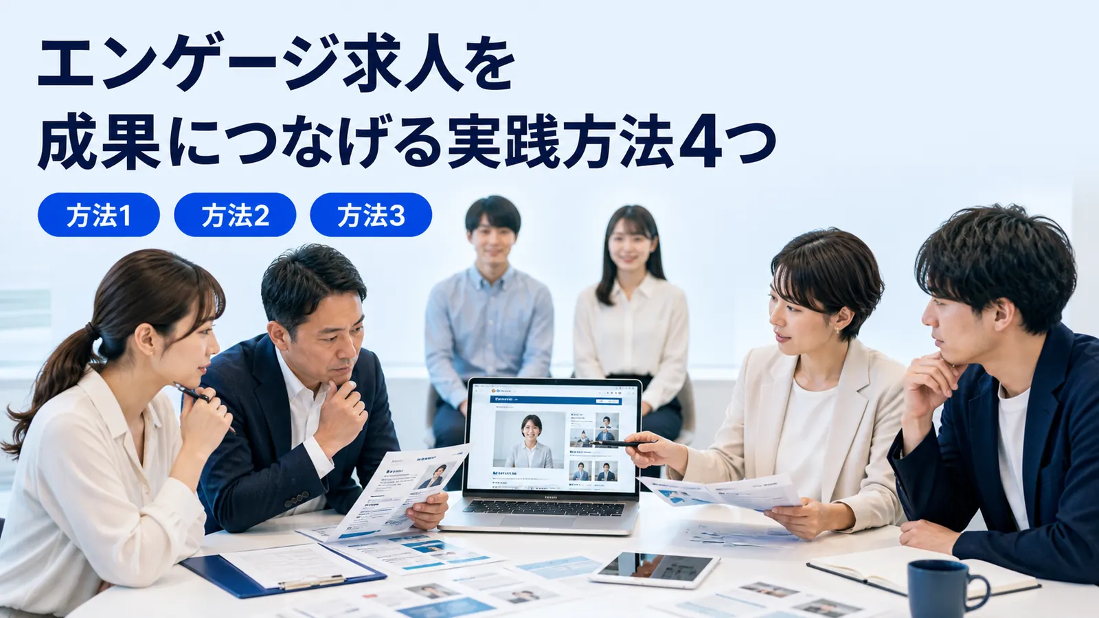 エンゲージ求人を成果につなげる実践方法4つ