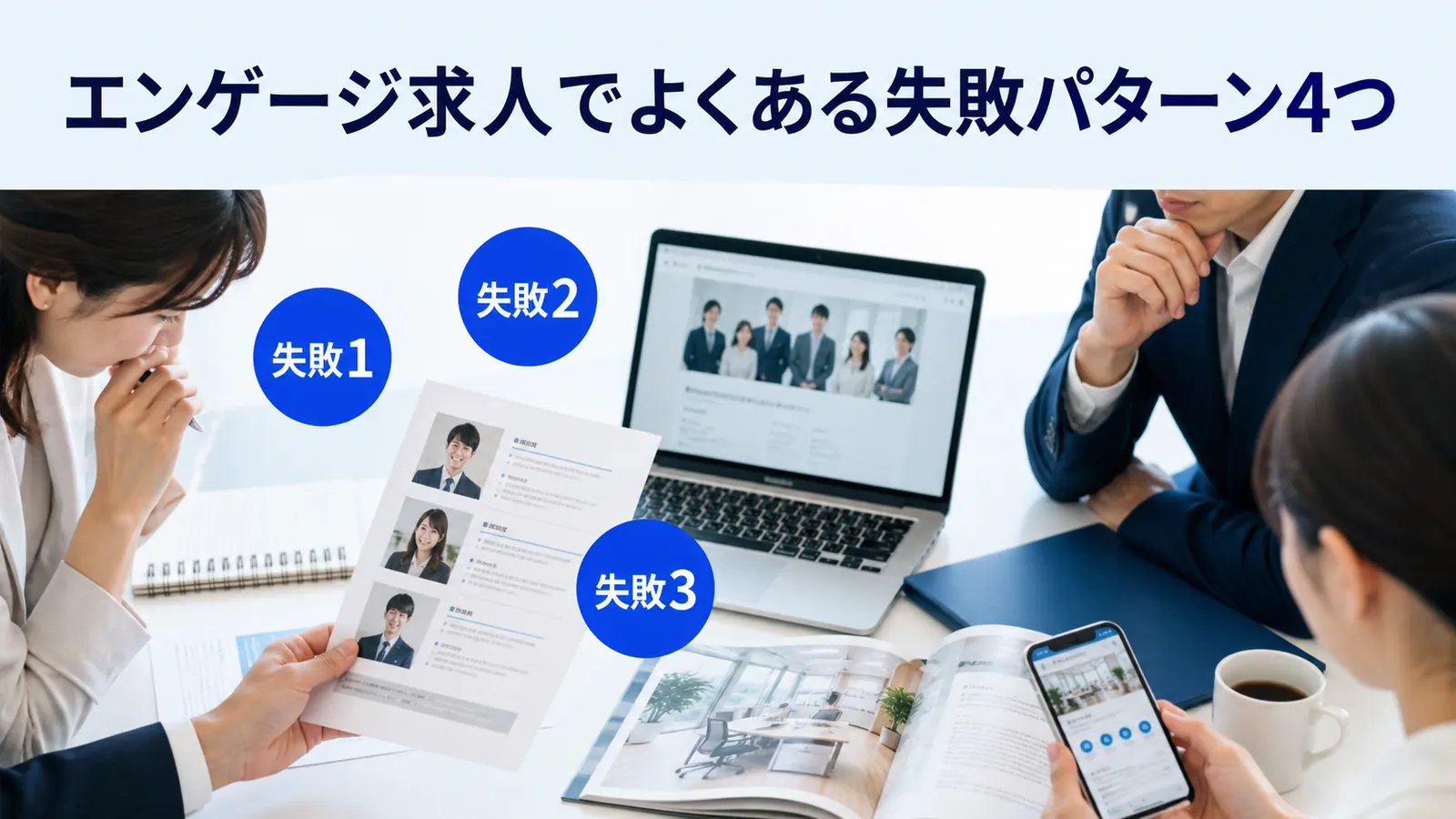 エンゲージ求人でよくある失敗パターン4つ