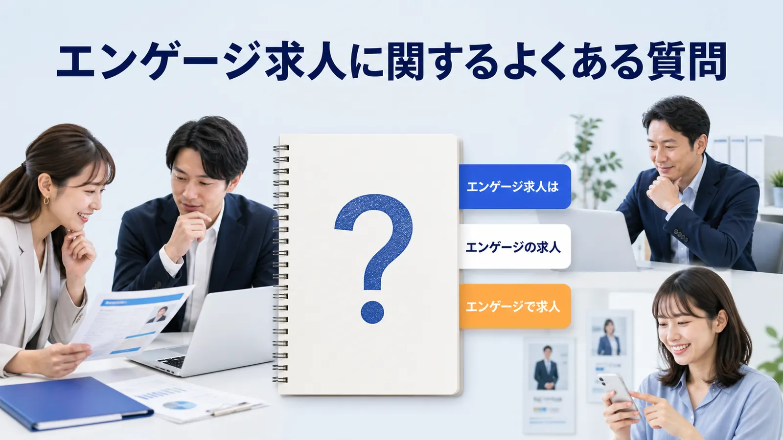 エンゲージ求人に関するよくある質問