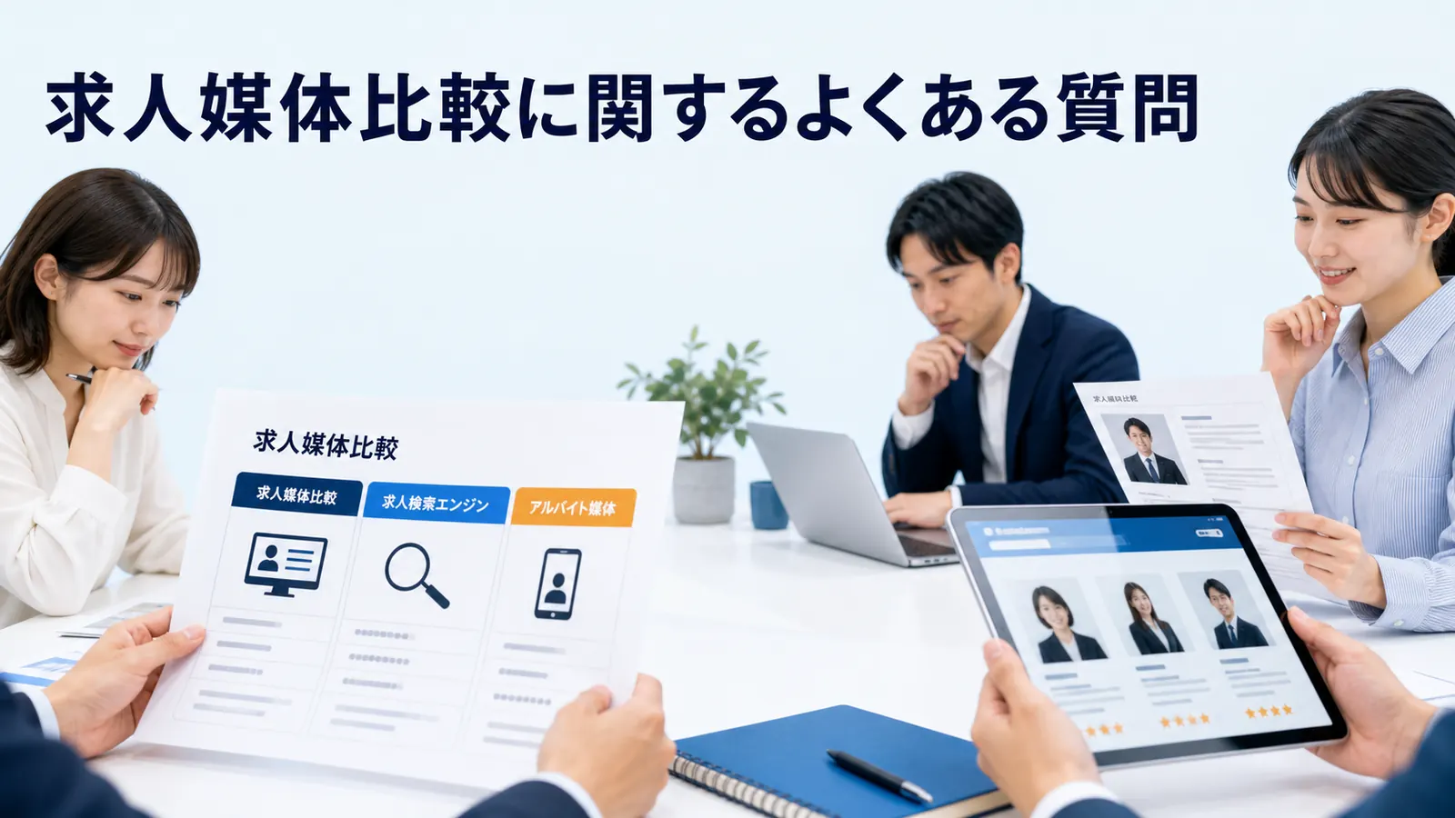 求人媒体比較に関するよくある質問