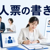 求人票の書き方を内容別のオリジナル構図で整理した解説画像