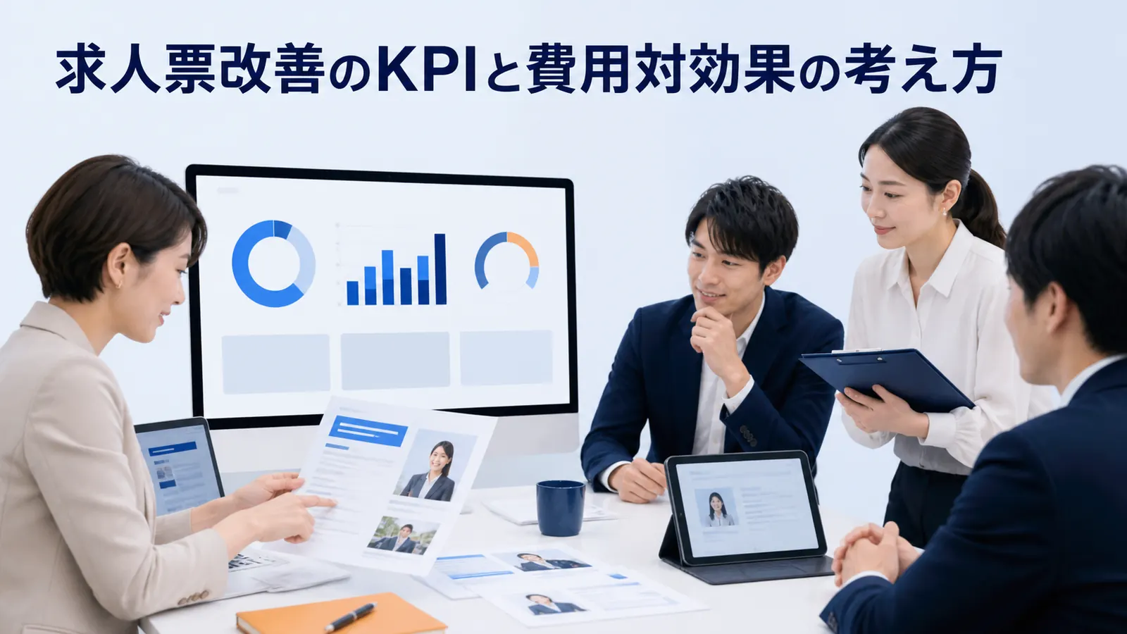 求人票改善のKPIと費用対効果の考え方