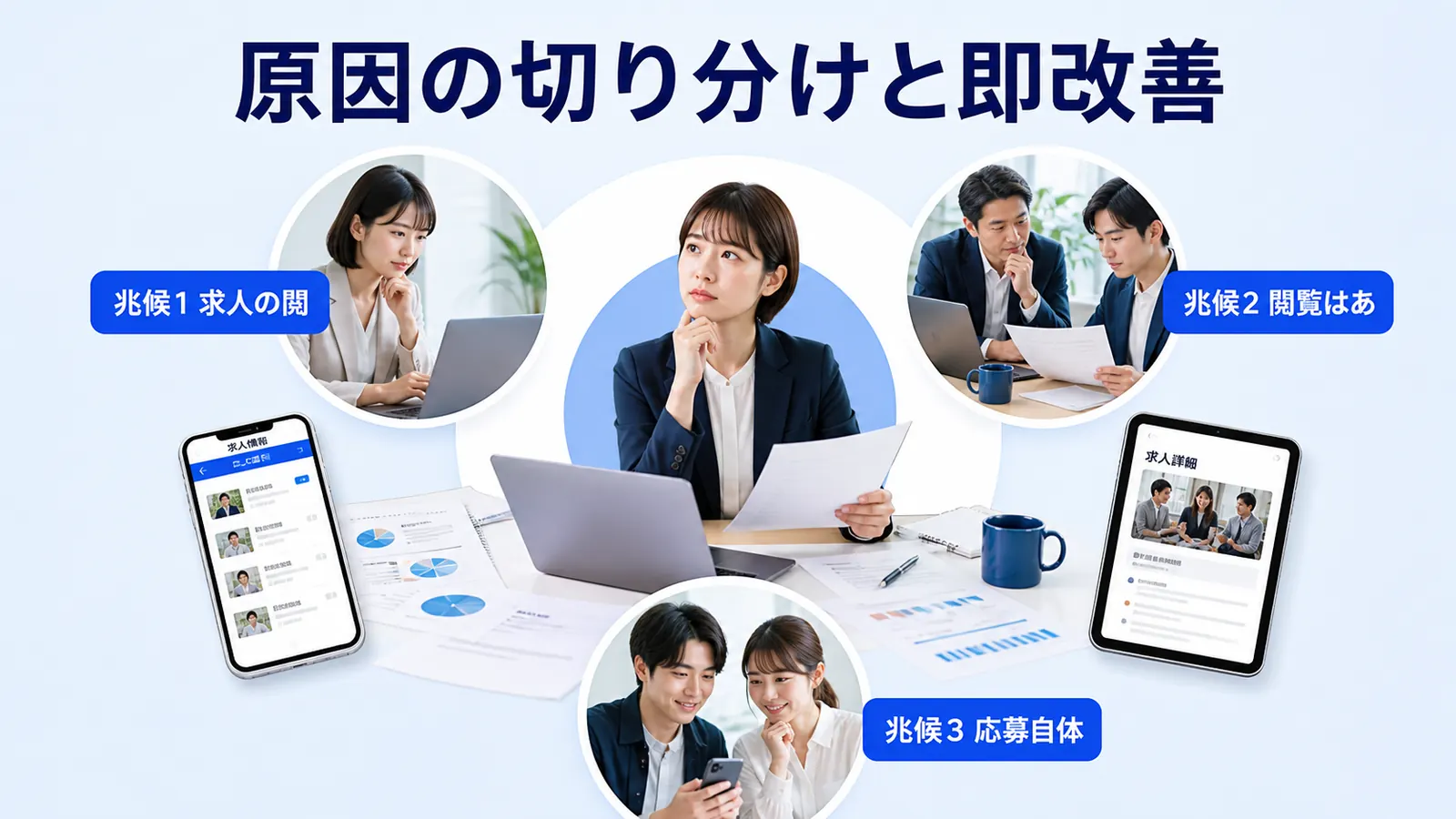 原因の切り分けと即改善