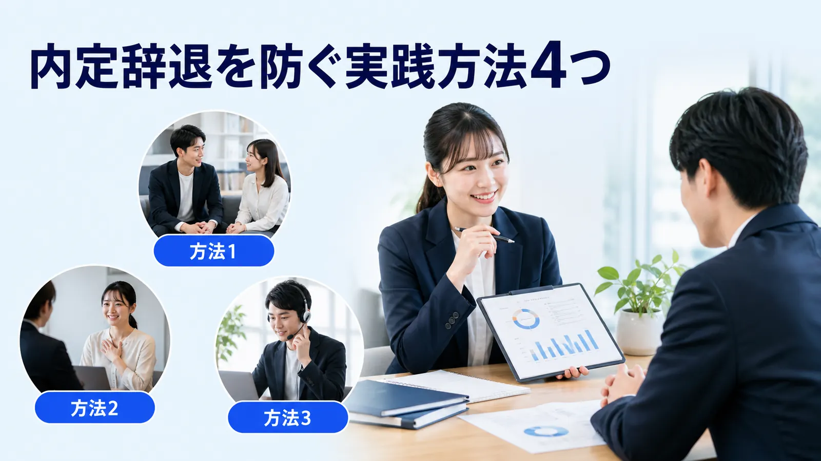 内定辞退を防ぐ実践方法4つ