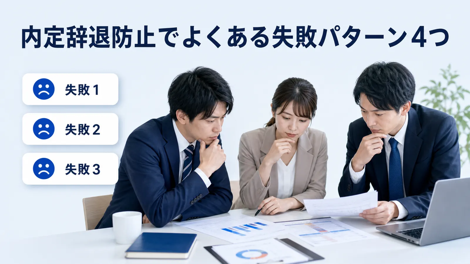 内定辞退防止でよくある失敗パターン4つ