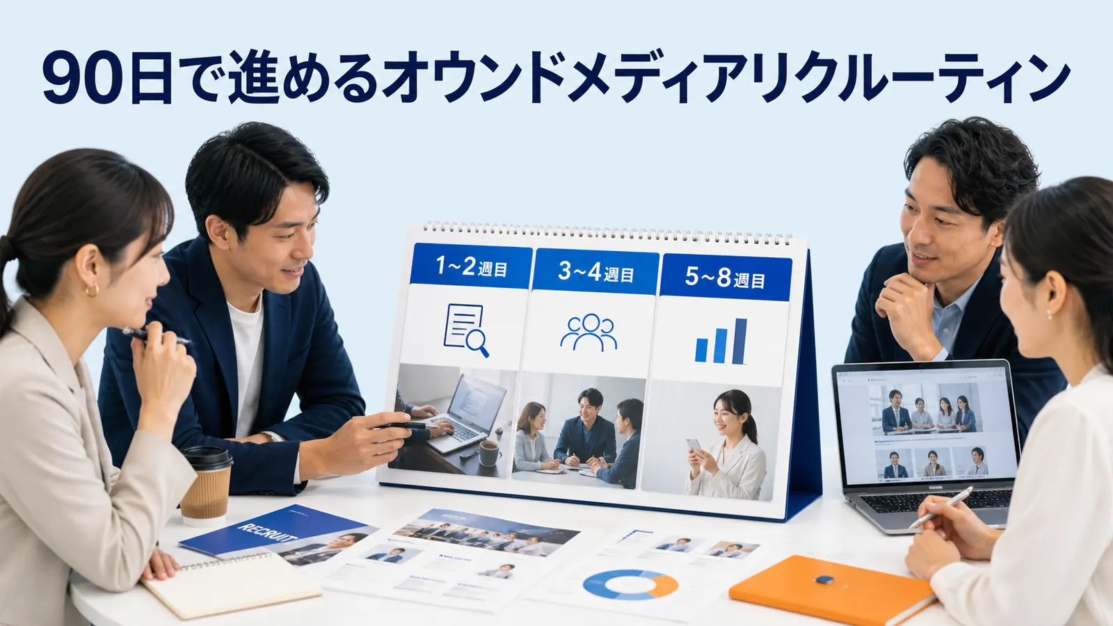 90日で進めるオウンドメディアリクルーティン