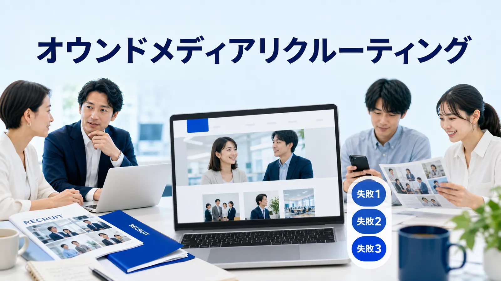 オウンドメディアリクルーティング