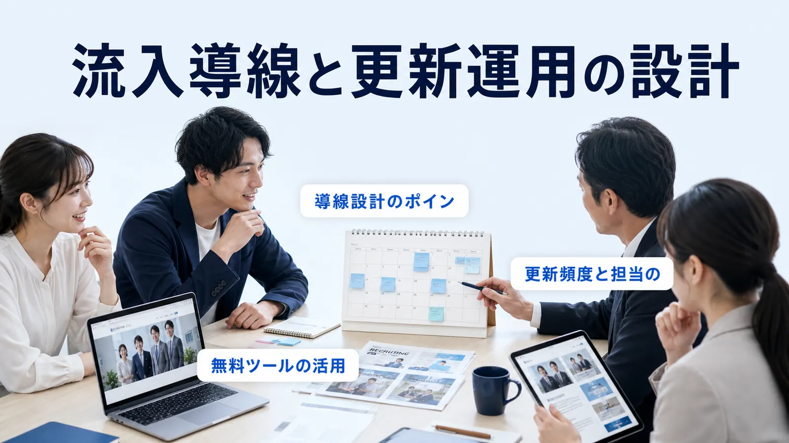 流入導線と更新運用の設計