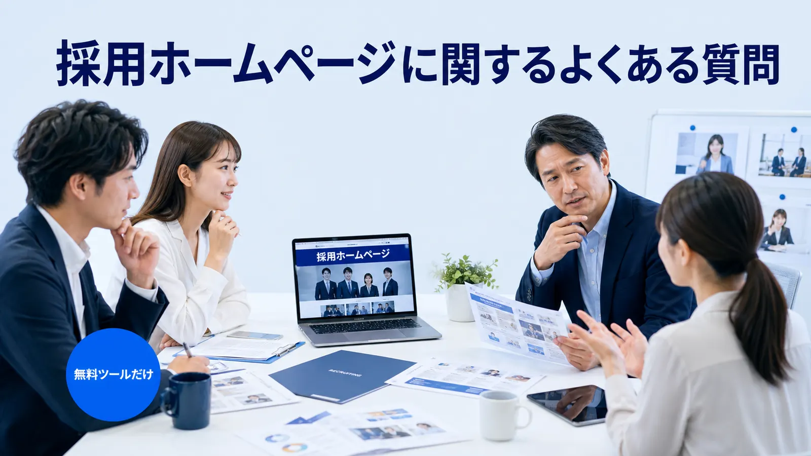 採用ホームページに関するよくある質問