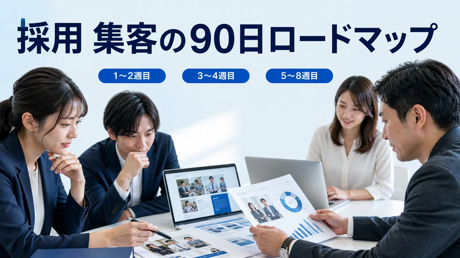 採用 集客の90日ロードマップ