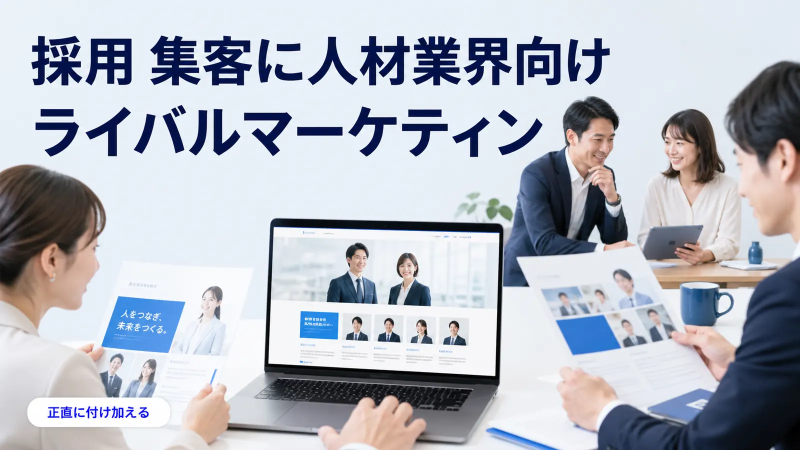 採用 集客に人材業界向けライバルマーケティン