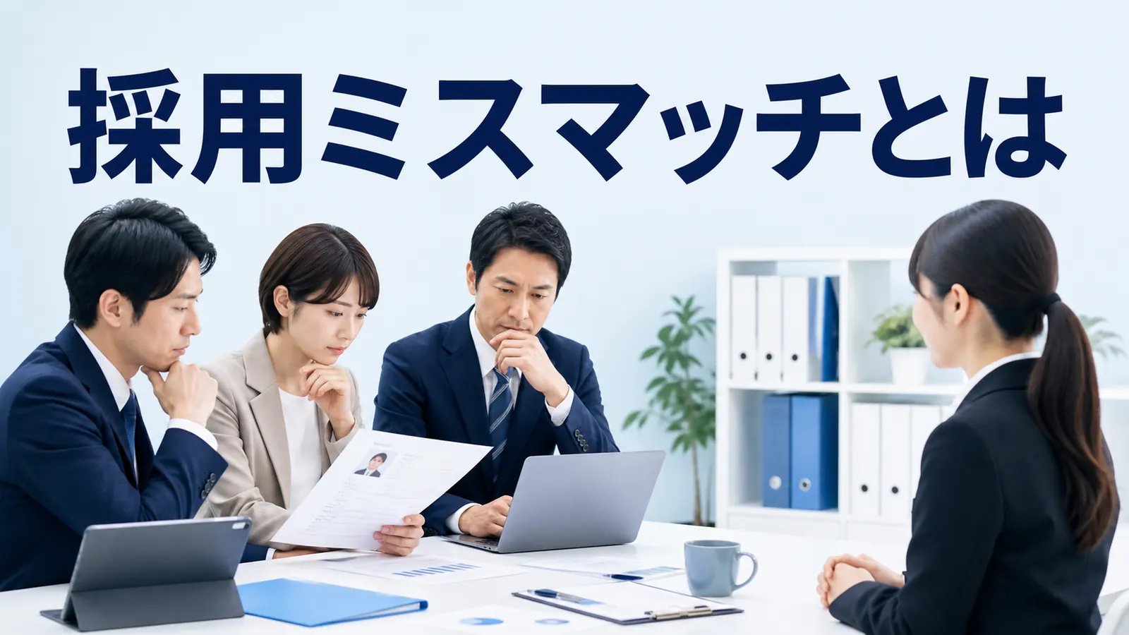 採用ミスマッチとはを内容別のオリジナル構図で整理した解説画像