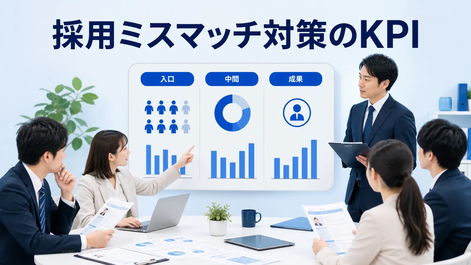 採用ミスマッチ対策のKPI