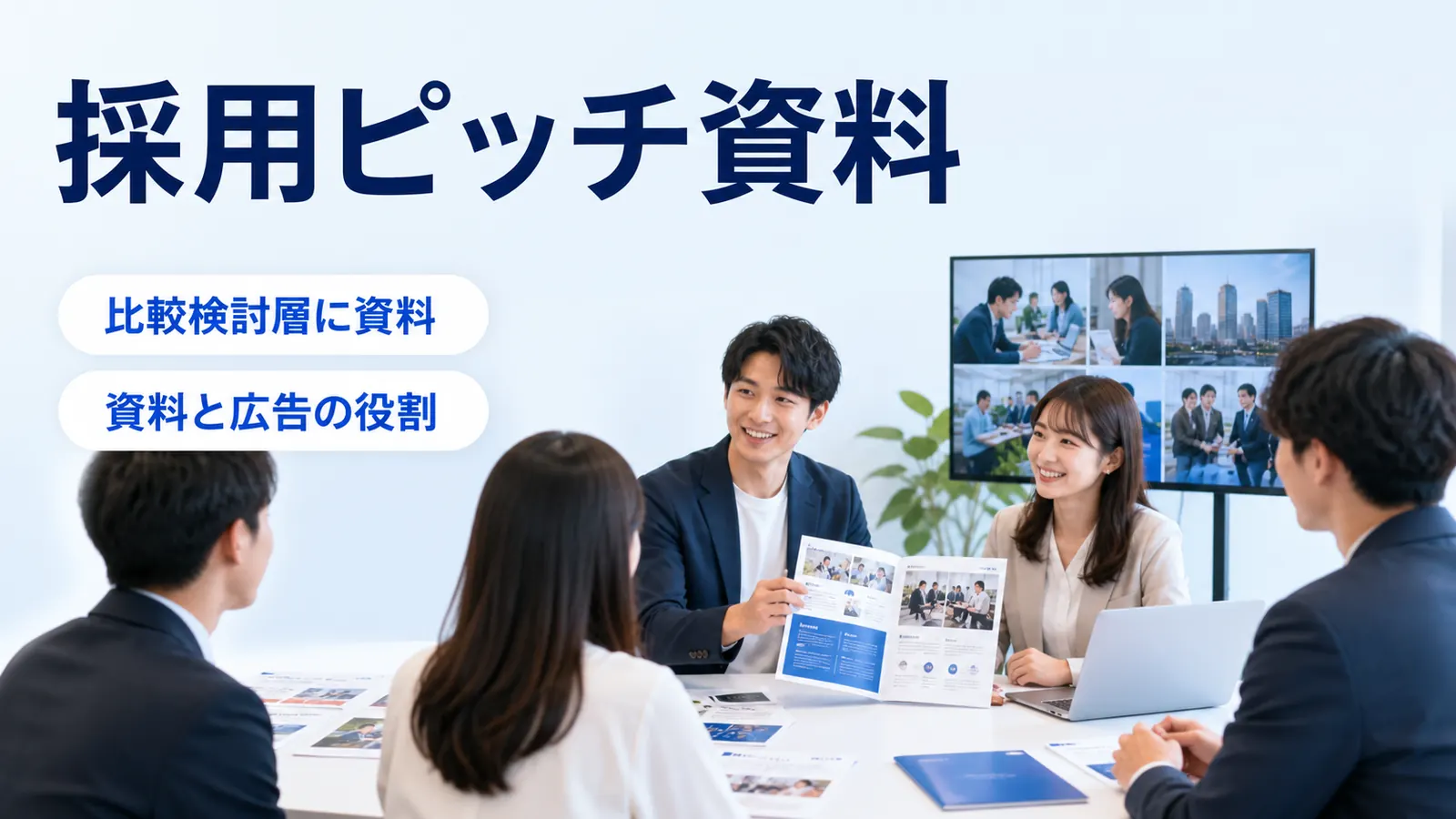 採用ピッチ資料