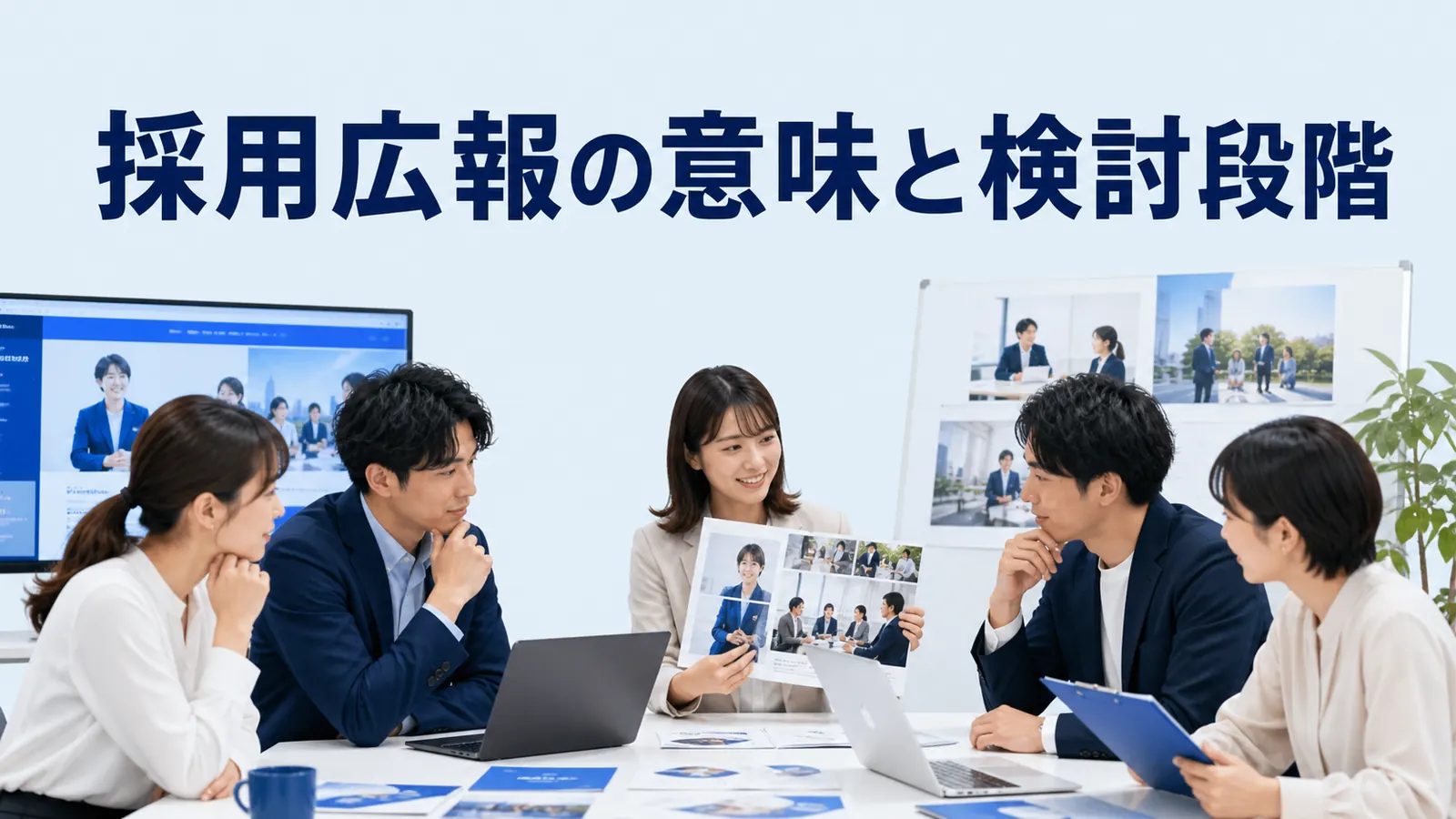 採用広報の意味と検討段階