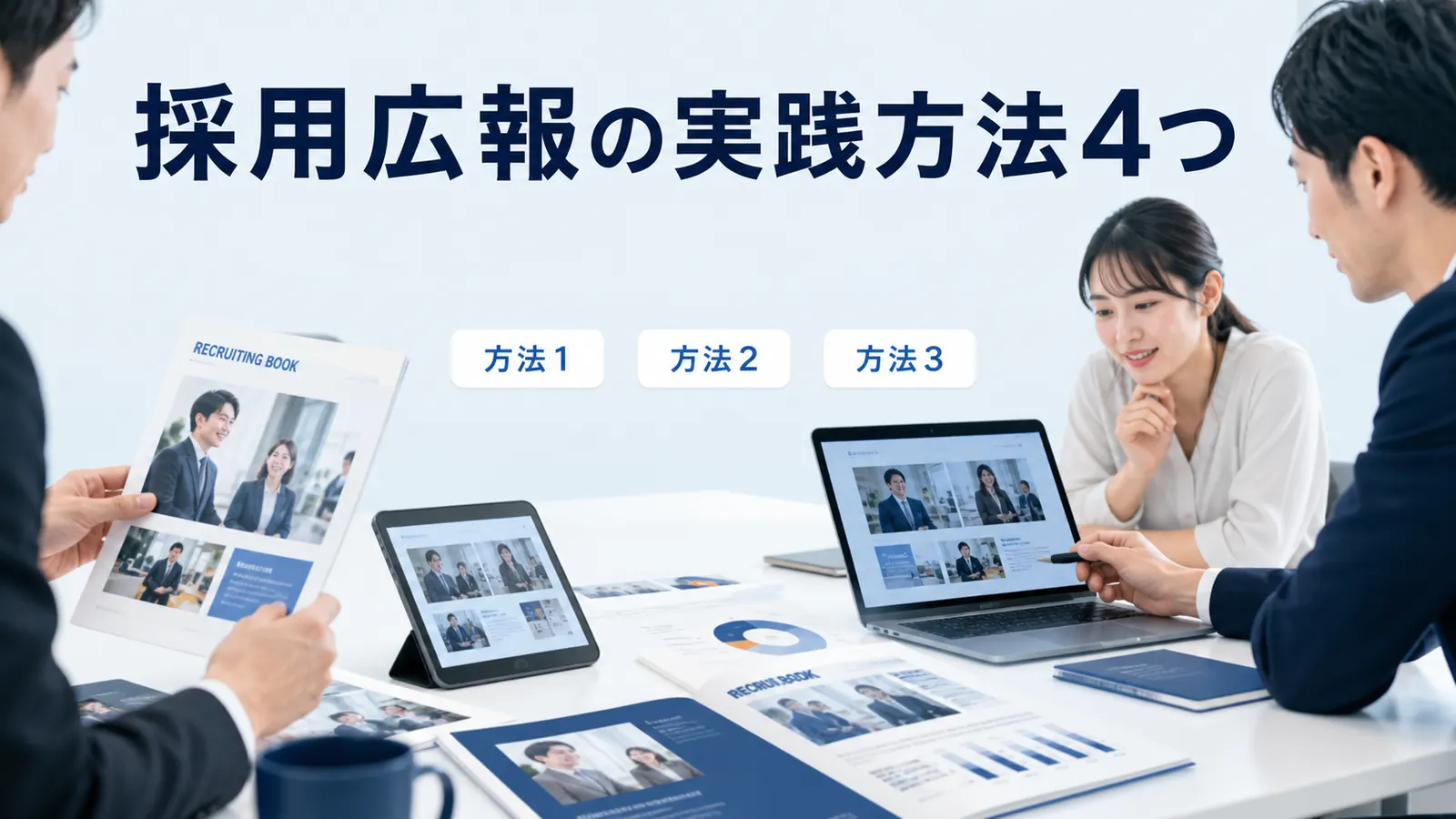 採用広報の実践方法4つ
