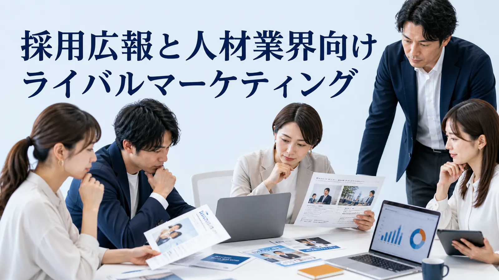 採用広報と人材業界向けライバルマーケティング