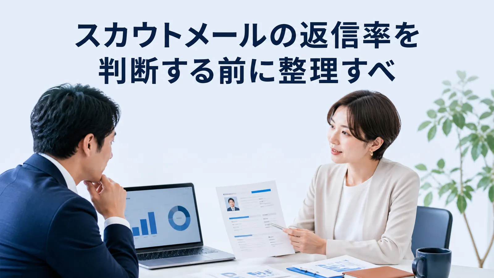 スカウトメールの返信率を判断する前に整理すべ