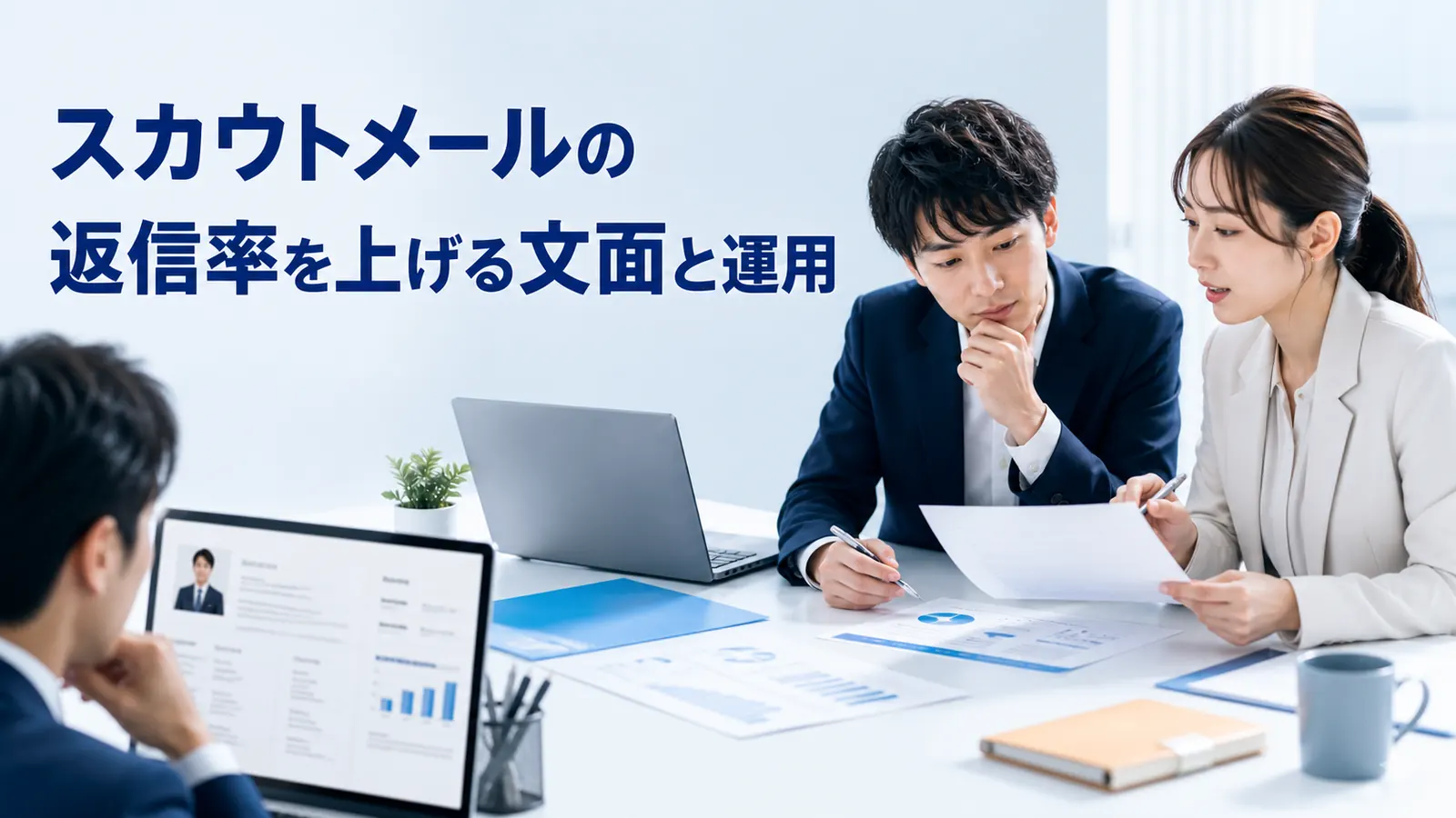 スカウトメールの返信率を上げる文面と運用