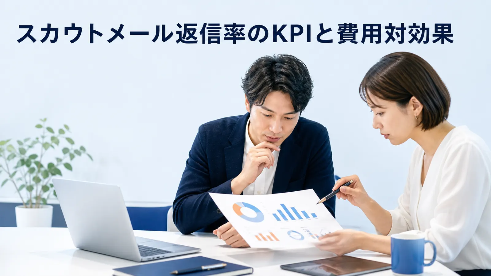 スカウトメール返信率のKPIと費用対効果