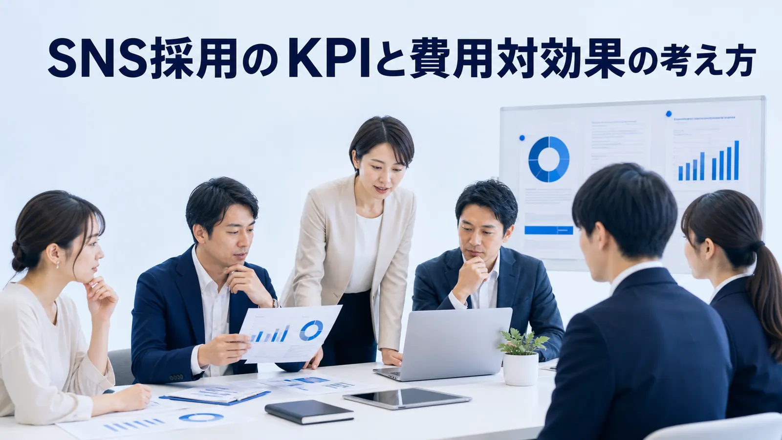 SNS採用のKPIと費用対効果の考え方